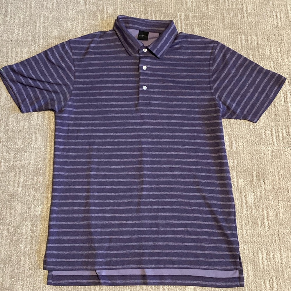 Dunning golf purple polo sz medium